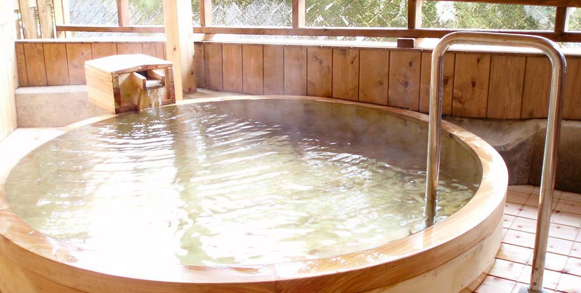 露天風呂の画像