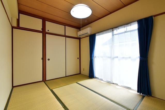 和室・布団3組ご用意しています。