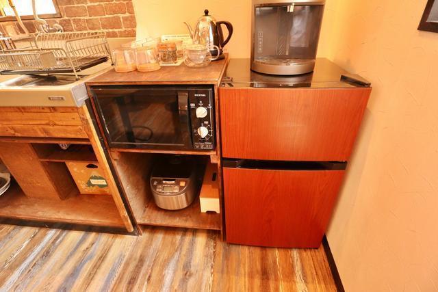 ☆キッチン☆ 冷蔵冷凍庫、炊飯器、電子レンジあります。