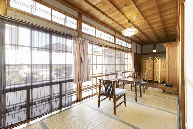 ６畳4畳半続き間和室こたつ使用