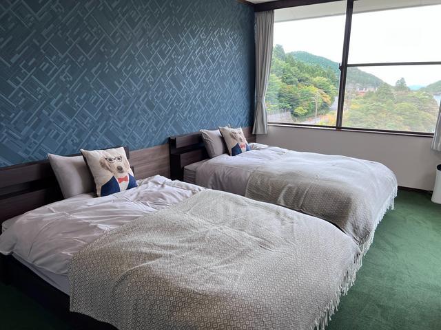 セミダブルベッドのツインです