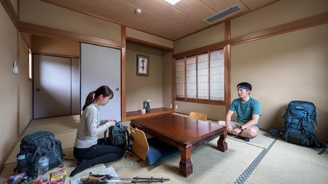 和室なら荷物を広げても大丈夫!