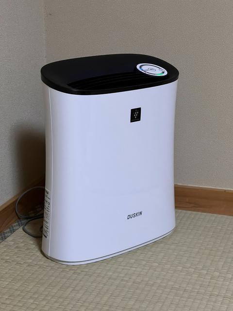空気清浄機設置済み（フィルターは毎月交換）