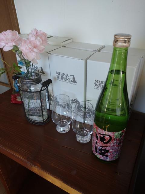 季節のお酒を随時、準備してます。