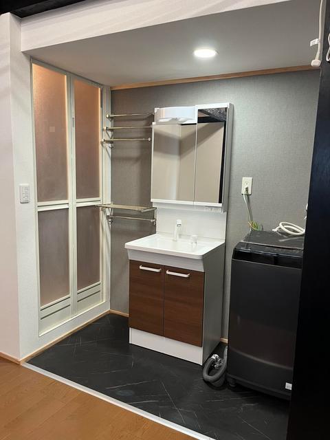 洗面台＆洗濯機