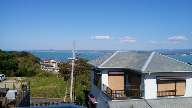 田辺湾が一望できます。