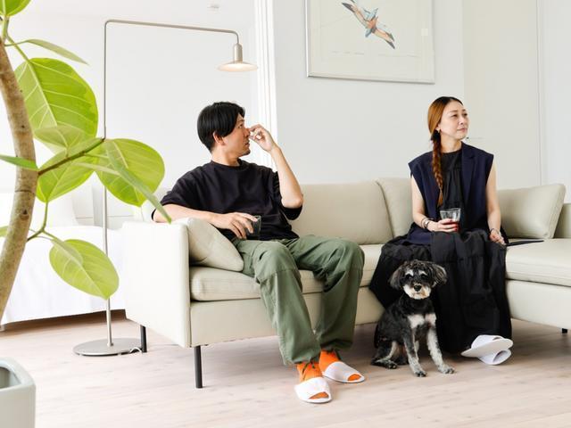 ・【ペット】つかの間のリラックス時間をリビングでおくつろぎいただけます