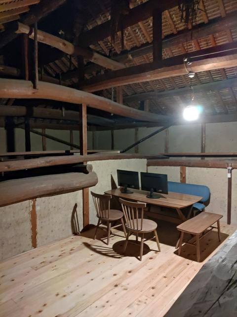 コワーキングスペース　小屋裏