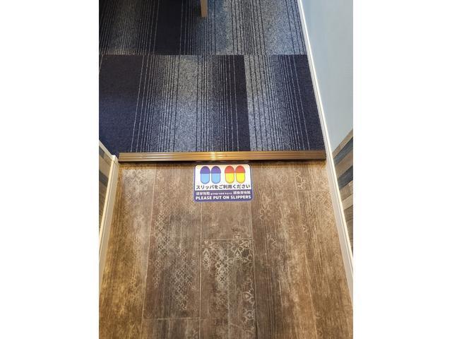 ベッドルーム土足禁止