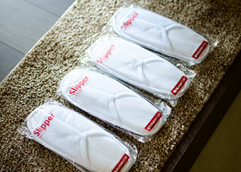 使い捨てスリッパの画像